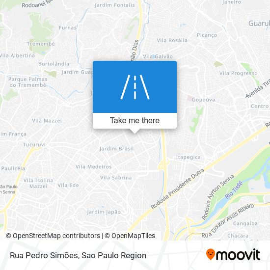 Rua Pedro Simões map