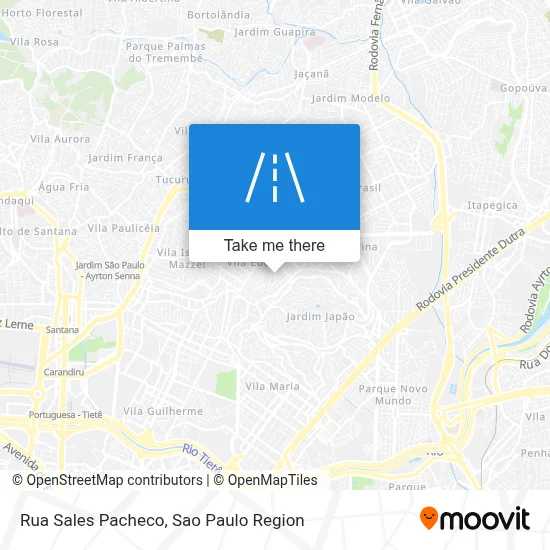 Rua Sales Pacheco map