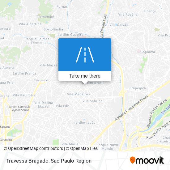 Travessa Bragado map