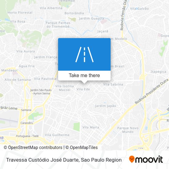Travessa Custódio José Duarte map