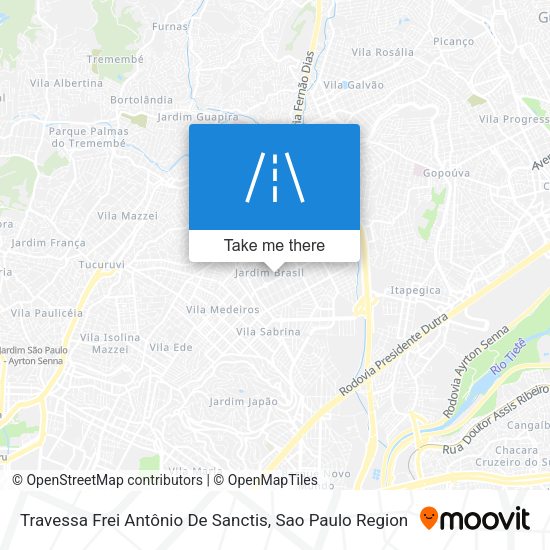 Travessa Frei Antônio De Sanctis map