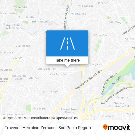 Travessa Hermínio Zemuner map