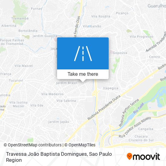 Travessa João Baptista Domingues map