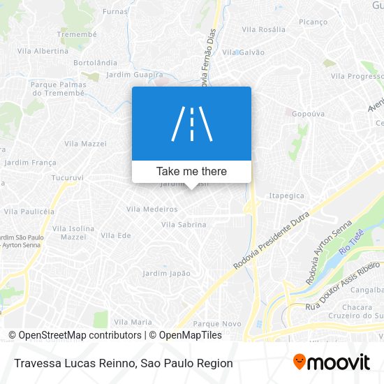Travessa Lucas Reinno map