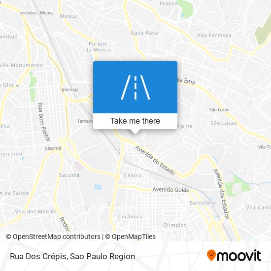 Rua Dos Crépis map