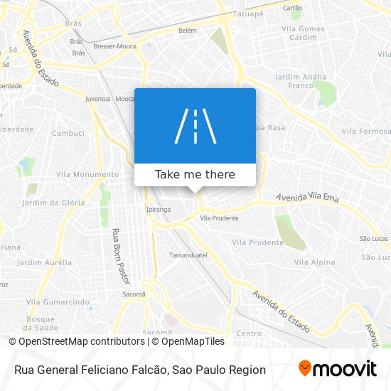 Rua General Feliciano Falcão map