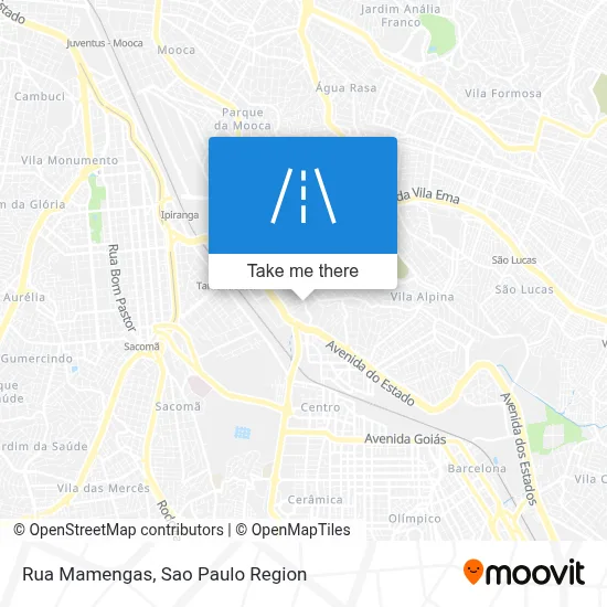 Rua Mamengas map