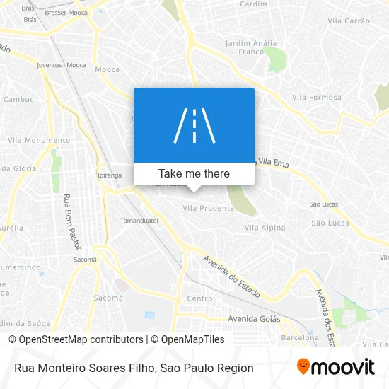 Rua Monteiro Soares Filho map