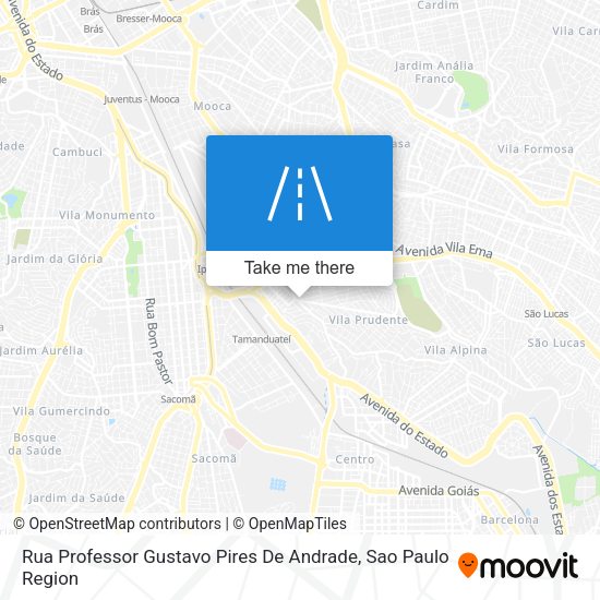 Rua Professor Gustavo Pires De Andrade map