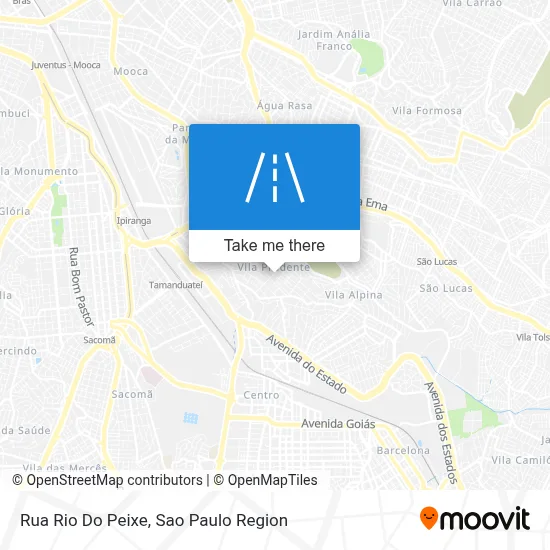 Rua Rio Do Peixe map