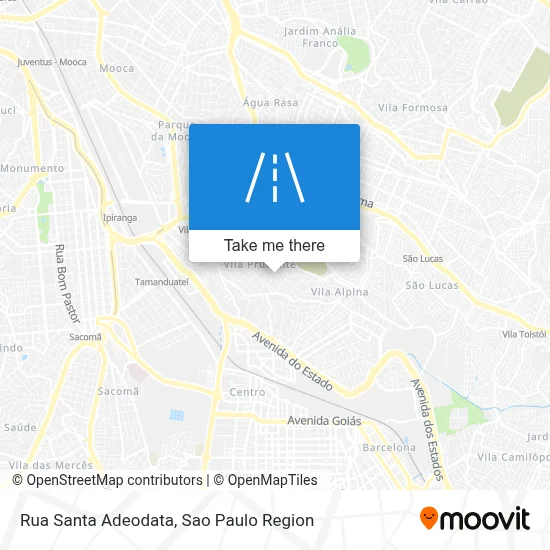 Rua Santa Adeodata map