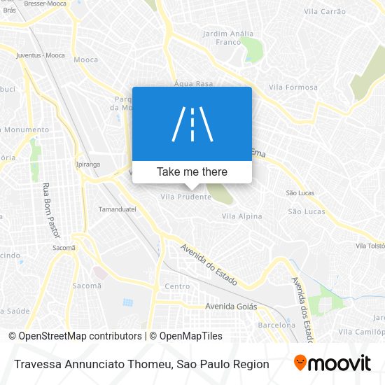 Travessa Annunciato Thomeu map