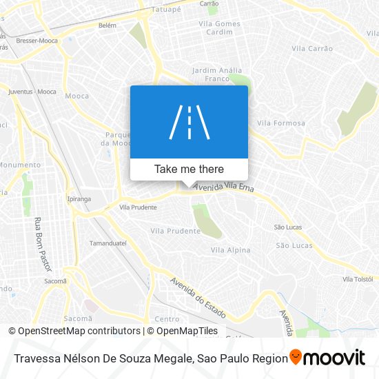 Travessa Nélson De Souza Megale map