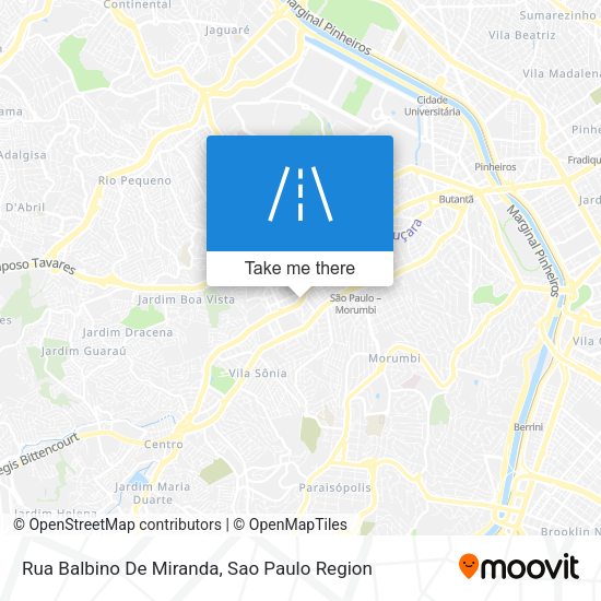 Rua Balbino De Miranda map