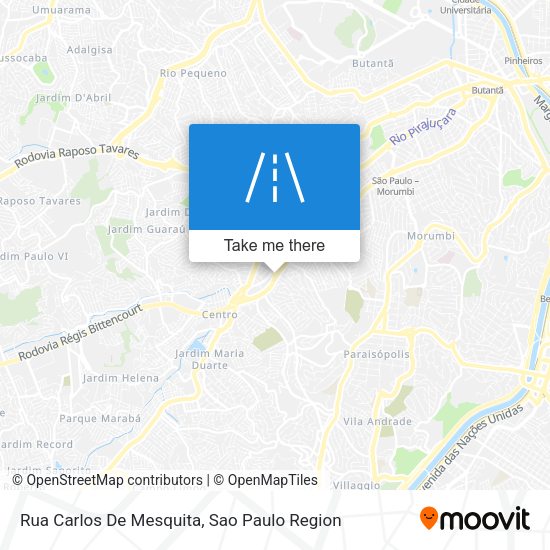 Rua Carlos De Mesquita map