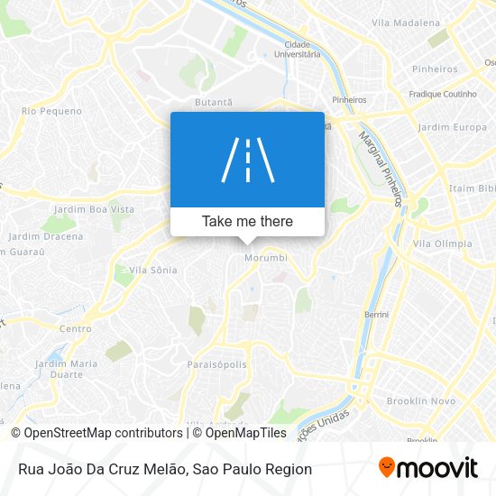 Rua João Da Cruz Melão map