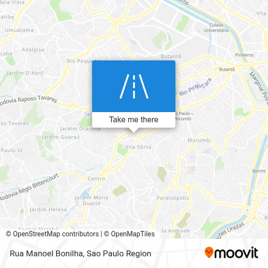 Rua Manoel Bonilha map