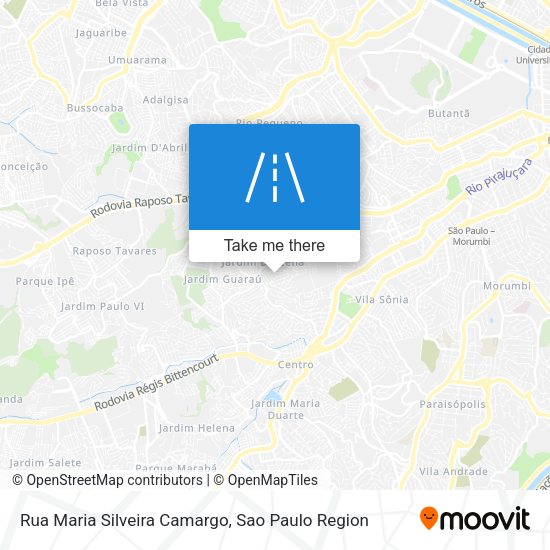 Rua Maria Silveira Camargo map