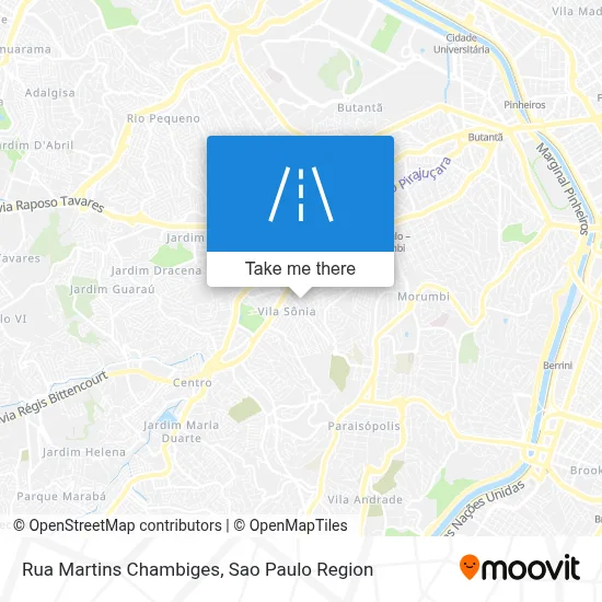 Rua Martins Chambiges map