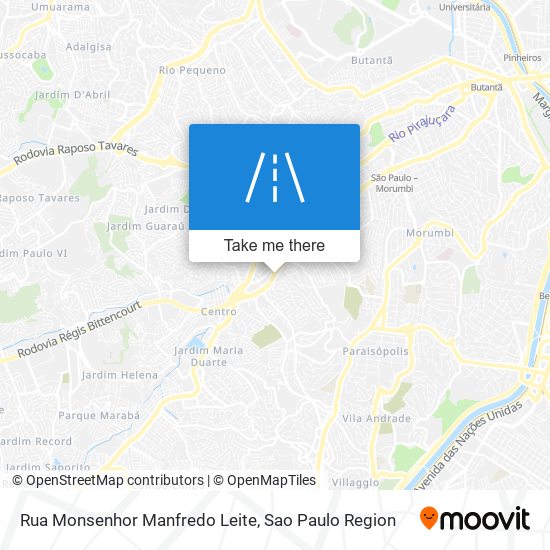 Rua Monsenhor Manfredo Leite map