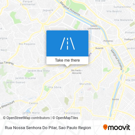 Rua Nossa Senhora Do Pilar map