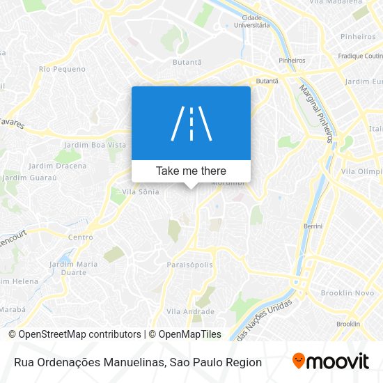 Rua Ordenações Manuelinas map