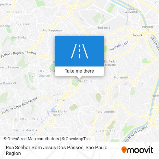 Rua Senhor Bom Jesus Dos Passos map