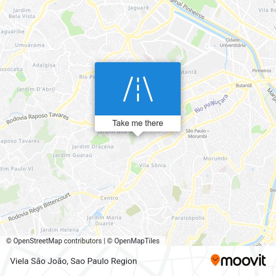 Viela São João map