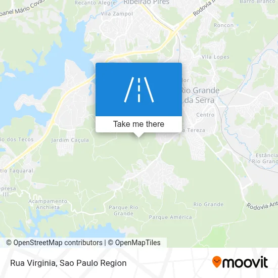Rua Virginia map