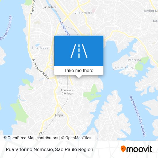Rua Vitorino Nemesio map