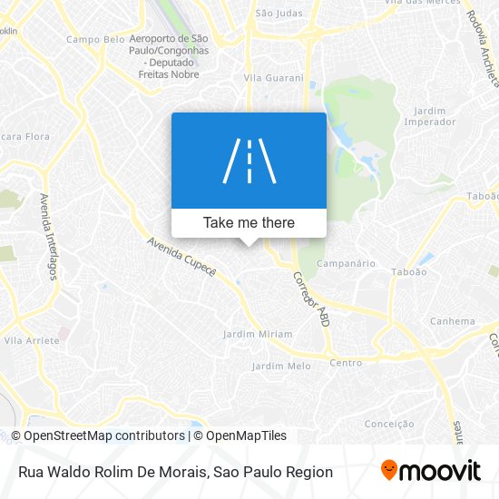 Rua Waldo Rolim De Morais map