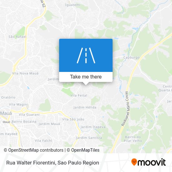 Rua Walter Fiorentini map