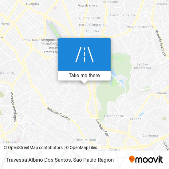 Mapa Travessa Albino Dos Santos