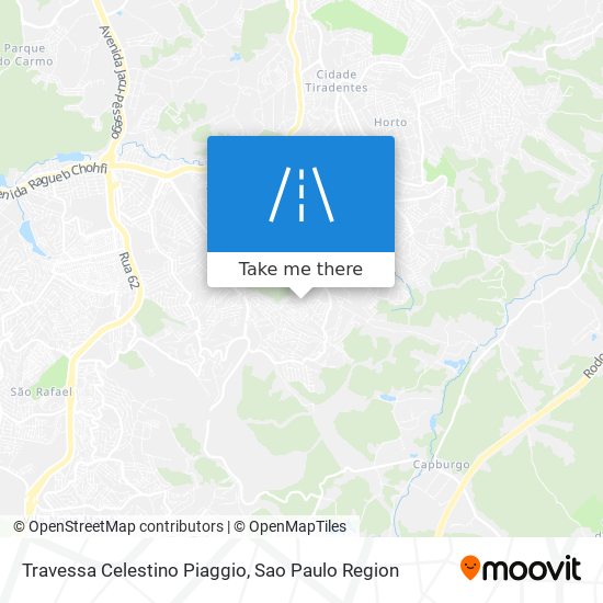 Travessa Celestino Piaggio map