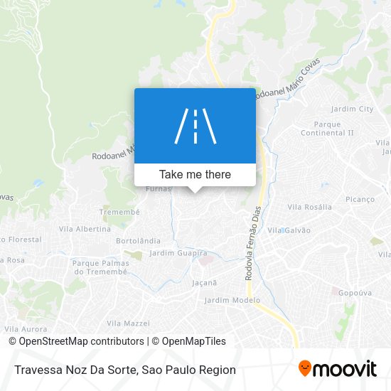 Travessa Noz Da Sorte map