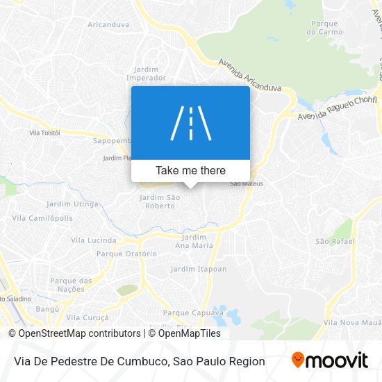 Via De Pedestre De Cumbuco map