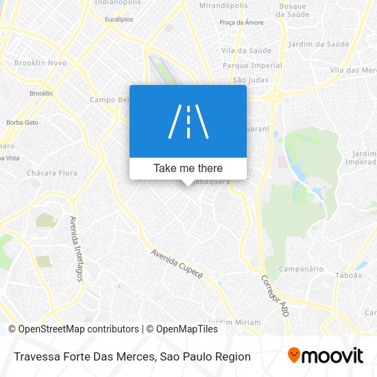 Travessa Forte Das Merces map