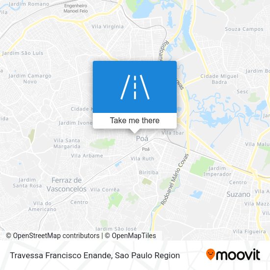 Travessa Francisco Enande map