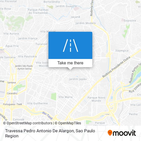 Travessa Pedro Antonio De Alargon map