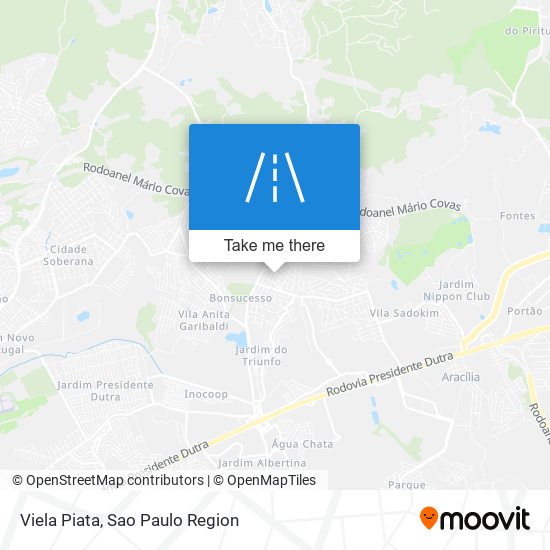 Viela Piata map