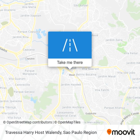 Travessa Harry Host Walendy map