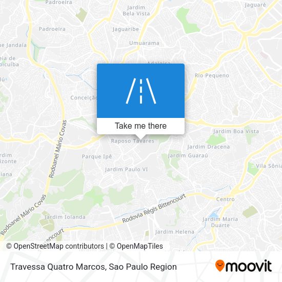 Travessa Quatro Marcos map