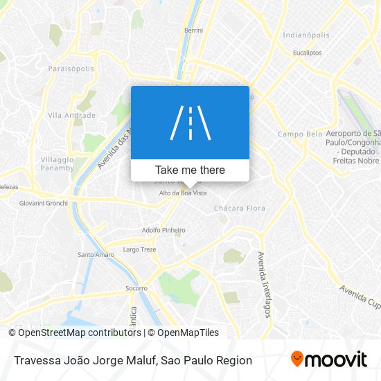 Travessa João Jorge Maluf map