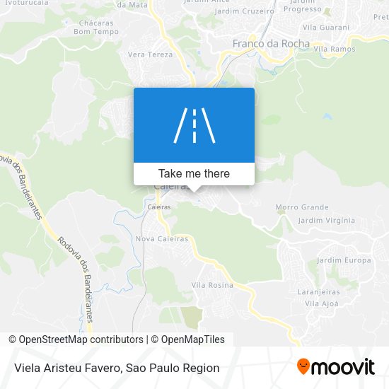 Viela Aristeu Favero map
