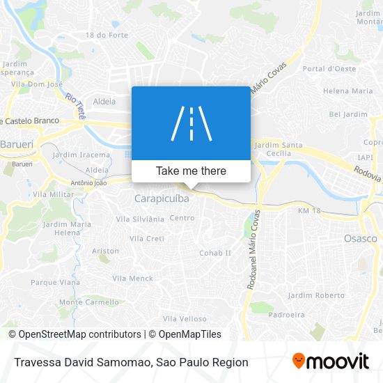 Travessa David Samomao map