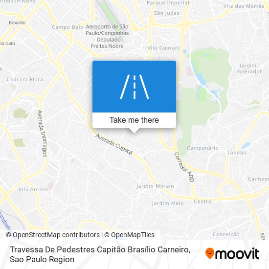 Travessa De Pedestres Capitão Brasílio Carneiro map