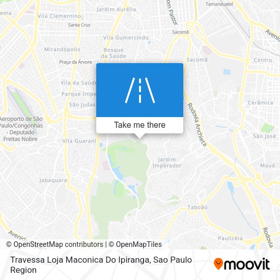 Travessa Loja Maconica Do Ipiranga map
