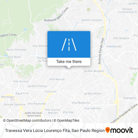 Travessa Vera Lúcia Lourenço Fita map