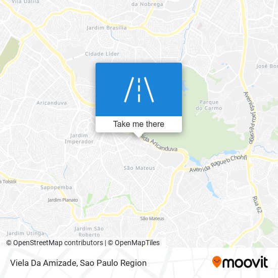 Viela Da Amizade map