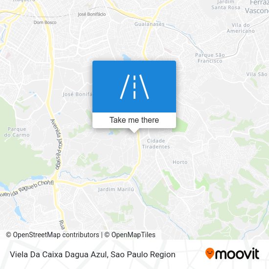 Viela Da Caixa Dagua Azul map